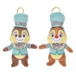 Plush Keychain Chip And Dale DISNEY FLAGSHIP TOKYO 1st Anniversary