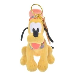 Plush Keychain Pluto DISNEY FLAGSHIP TOKYO 1st Anniversary