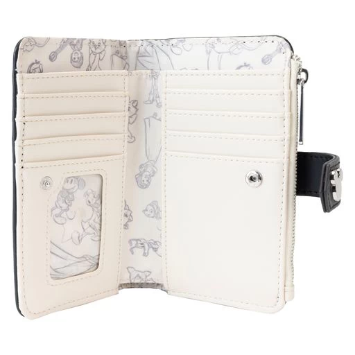 Loungefly Disney 100th Anniversary Sketchbook Flap Wallet 4 Loungefly Disney 100th Anniversary Sketchbook Flap Wallet - Image 4