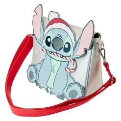 Loungefly Disney Stitch Holiday Cosplay Crossbody -Disney Toys rT 5r7rs