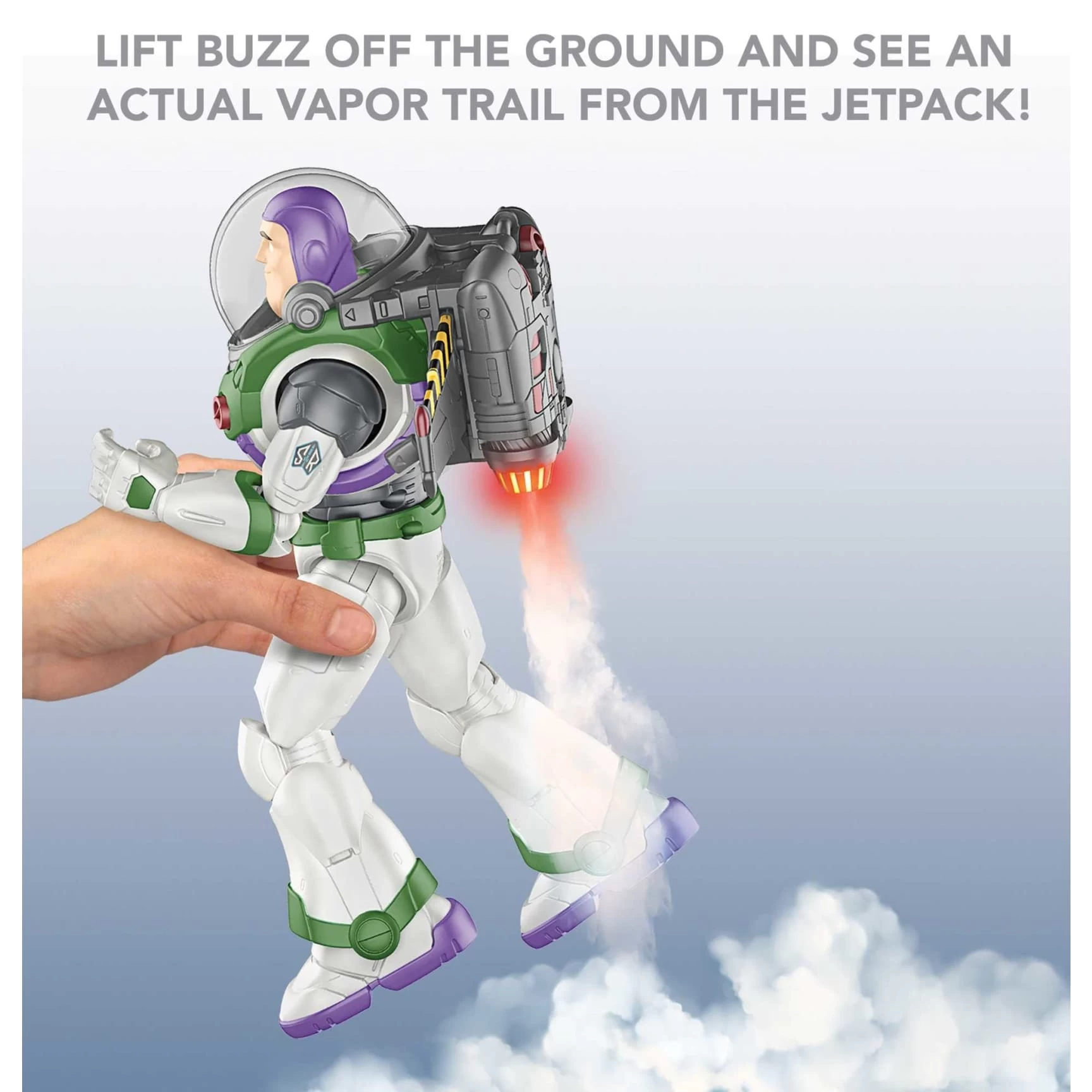 Disney Pixar Lightyear Jetpack Liftoff Buzz Lightyear (Vapor Trail Version) 4 Disney Pixar Lightyear Jetpack Liftoff Buzz Lightyear (Vapor Trail Version) - Image 4