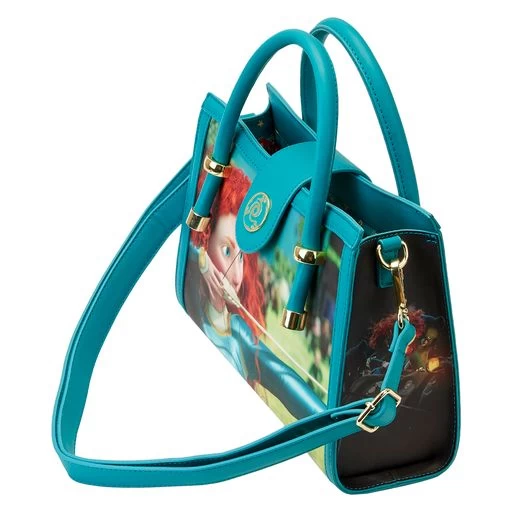 Loungefly Disney Brave Merida Princess Scene Crossbody Bag 3 Loungefly Disney Brave Merida Princess Scene Crossbody Bag - Image 3