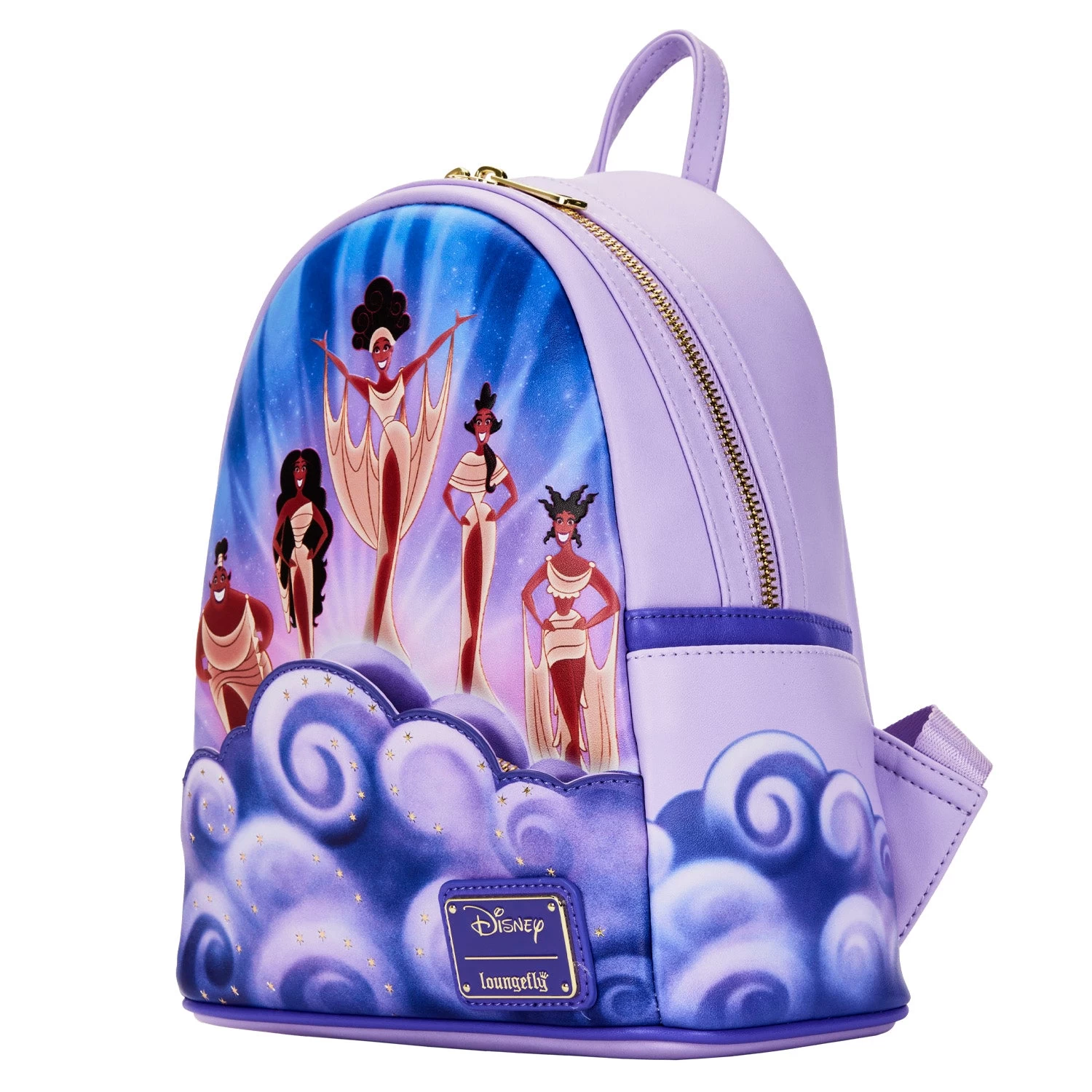 Loungefly Disney Hercules Muses Clouds Mini Backpack 5 Loungefly Disney Hercules Muses Clouds Mini Backpack - Image 5