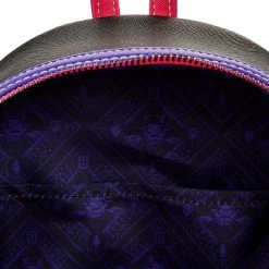 Loungefly Disney PATF Dr Facilier Lenicular Mini Backpack -Disney Toys wdbk2231 lfdisneypatfdrfacilerlenicularminibackpack 139inside 03018