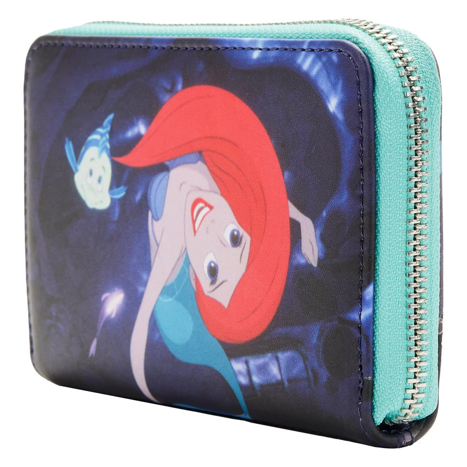 Loungefly Disney The Little Mermaid Ariel Princess Scenes Series Zip Around Wallet 2 Loungefly Disney The Little Mermaid Ariel Princess Scenes Series Zip Around Wallet - Image 2
