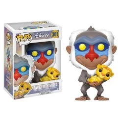 Funko The Lion King POP! Disney Vinyl Figure Rafiki & Simba - 9 CM