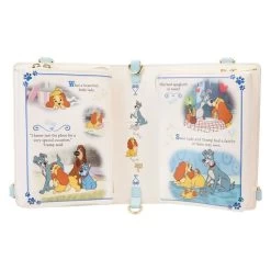 LOUNGEFLY Lougefly Disney Lady And The Tramp Classic Book Convertible Crossbody Bag -Disney Toys y6PqN1Hc